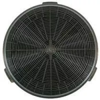 Filtro de carbón activo de repuesto para campana extractora CATA modelo 02846763, negro