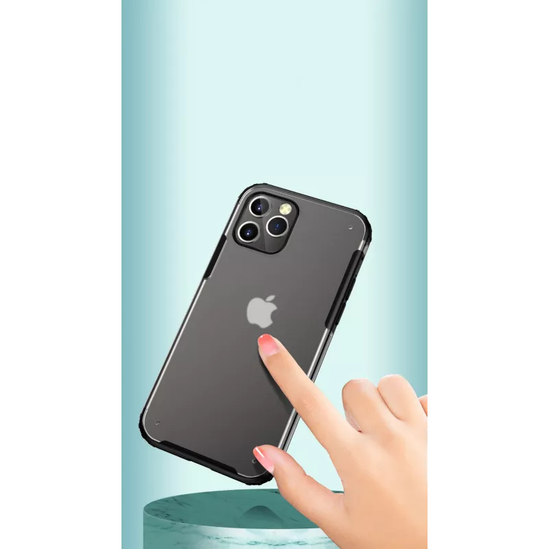 Funda protectora antigolpes Devia para iPhone 12 Pro Max, verde