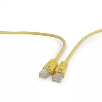 Cable de red CAT5e UTP 0,25 m / amarillo PP12-0.25M/Y Gembird