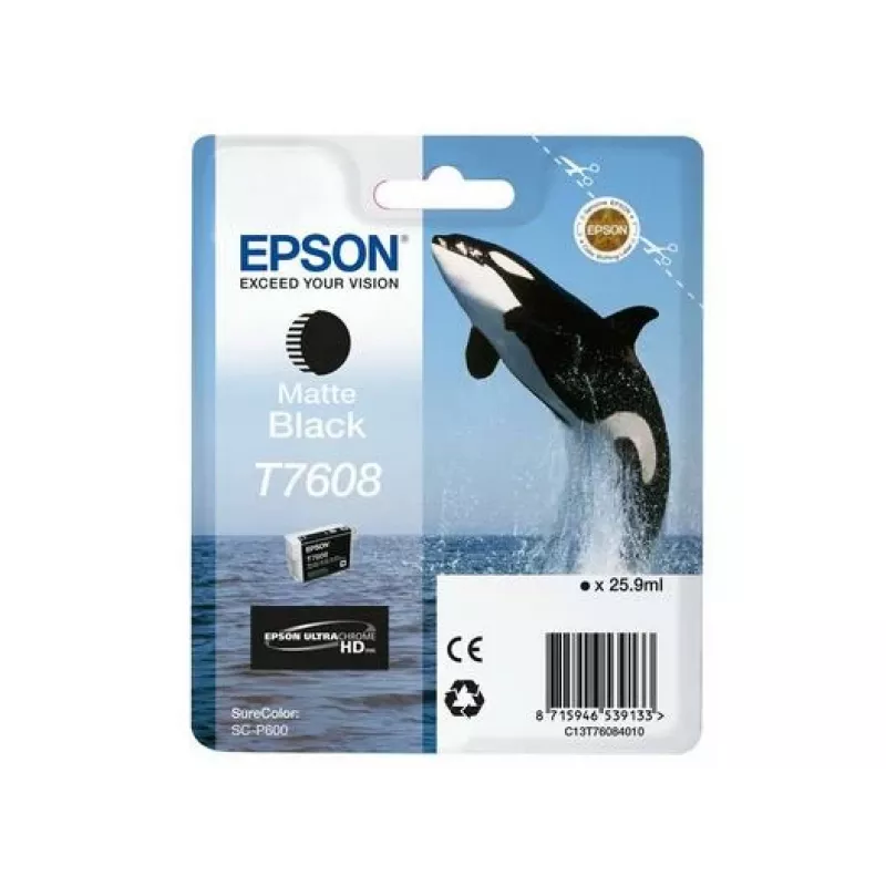 Epson C13T76084N10 cartucho de tinta 1 ud. original negro mate