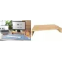 Soporte para monitor Sigel SA208 Bambú Altura 19,5 cm Ancho 50 cm