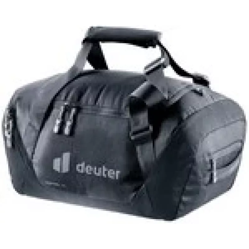 Bolsa duffel DEUTER 35L negra – capacidad 35 L, bolsa de viaje y deporte