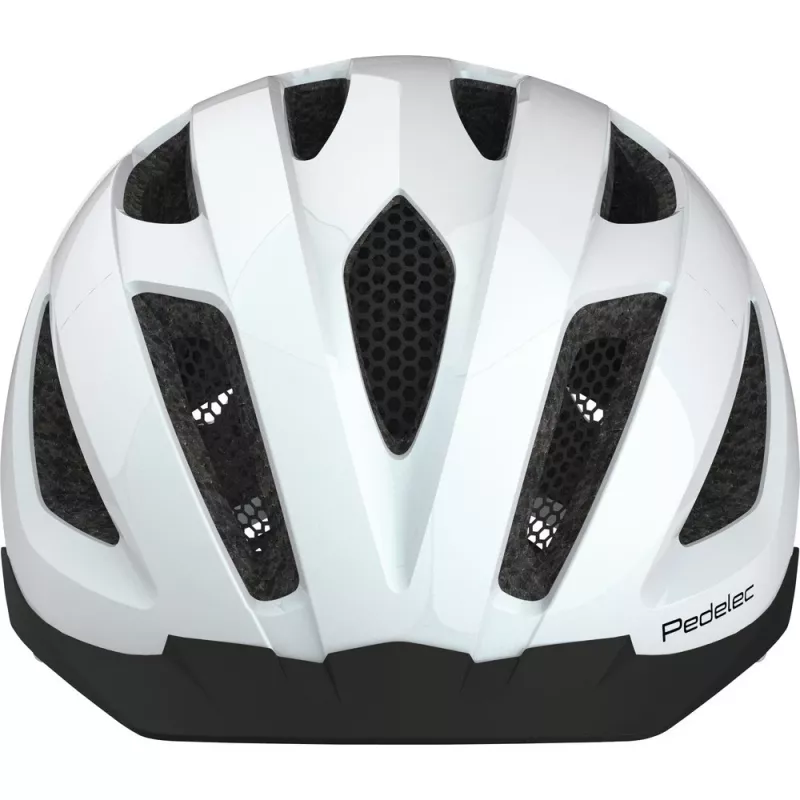 ABUS Pedelec 1.1 casco abierto blanco – diseño ligero con funciones de seguridad