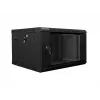 Rack de pared LANBERG WF02-6606-10B 6U 600x374,3x600 mm acero inoxidable negro