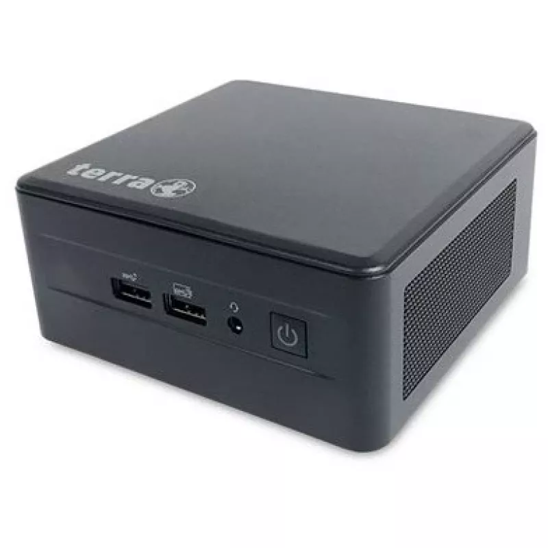 TERRA 1009994 PC/Estación de trabajo Intel® Core™ i3 i3-1315U 8 GB DDR4-SDRAM 500 GB SSD Windows 11 Pro Mini PC Negro