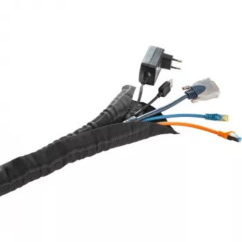KS Self Wrap, Ø 19mm, gestión de cables negro, 5 metros