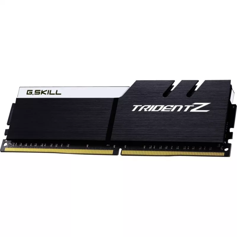 DIMM 32 GB DDR4-3200 (2x 16 GB) Dual-Kit, memoria RAM negra/blanca, F4-3200C16D-32GTZKW, Trident Z, INTEL XMP