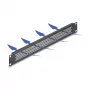 Placa ciega DeLOCK 67035 negro metal 44 mm x 482 mm x 11 mm