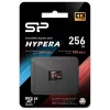 Tarjeta de memoria microSDXC Silicon Power Hypera 256 GB — Class 10, UHS-I U3, V30, A1, lectura 880 MB/s, escritura 700 MB/s