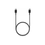 Cable USB-C Samsung EP-DA705 25W negro para carga y transferencia de datos