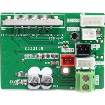 Placa adaptadora de extrusor Flashforge 30002136001 para conexión de extrusor de impresora 3D