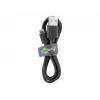 Goobay | Cable de carga y sincronización USB-C (USB-A > USB-C) | 38675 | Negro | RJ-45 | RJ-45 90°