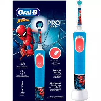 Oral-B Vitality Pro 103 Kids Mix Frozen/Spiderman, cepillo de dientes eléctrico multicolor