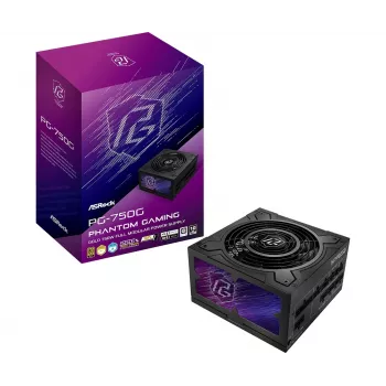 Fuente de alimentación ASRock Phantom Gaming PG-750G 750 W