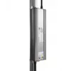 Fuente de alimentación de exterior MikroTik MTP250-53V47-OD 250 W, entrada 100–240 V, carcasa de zinc, compacta 240×46,5×69 mm
