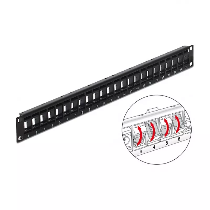Panel de parcheo DeLOCK 43340
