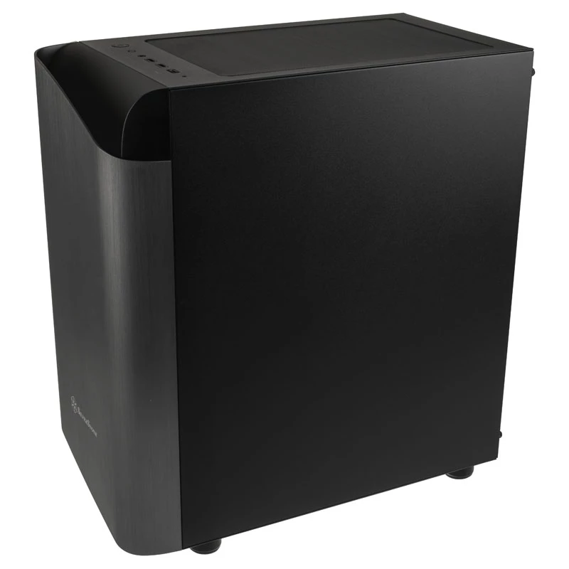 SilverStone Seta A1 Midi-Tower, cristal templado - negro