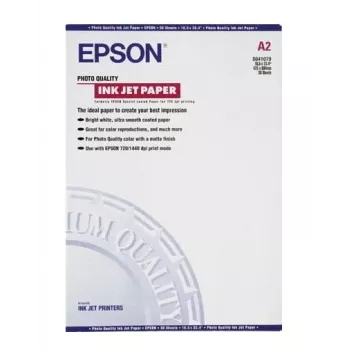 Papel inkjet Epson Photo Quality, DIN A2, 102 g/m², 30 hojas