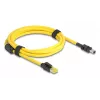 Cable Delock conector macho RJ45 Cat.6 a Mini I/O 8 pines D-Form Type 2 2 m (81251)