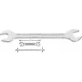 Llave de estrella doble Hazet, s: 8 mm, s: 9 mm (450N-8X9)
