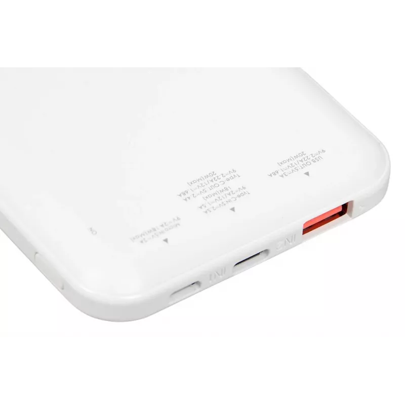 Batería externa portátil IBOX IPB10 10000 mAh, Li-Ion, Quick Charge 3.0, salidas USB-C y USB-A, 20W PD