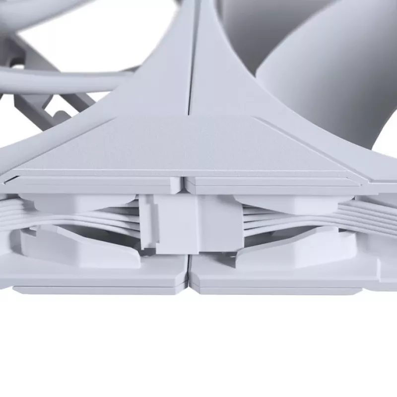 Phanteks M25 Gen2 PH-F120M25R_G2_DWT01 ventilador de caja 120 mm PWM D-RGB con aspas invertidas, blanco