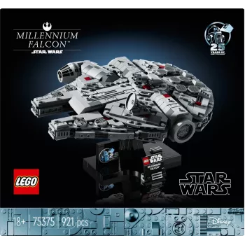 LEGO Star Wars Millennium Falcon 75375 set de construcción — 1351 piezas, 18+, 190×240×130 mm