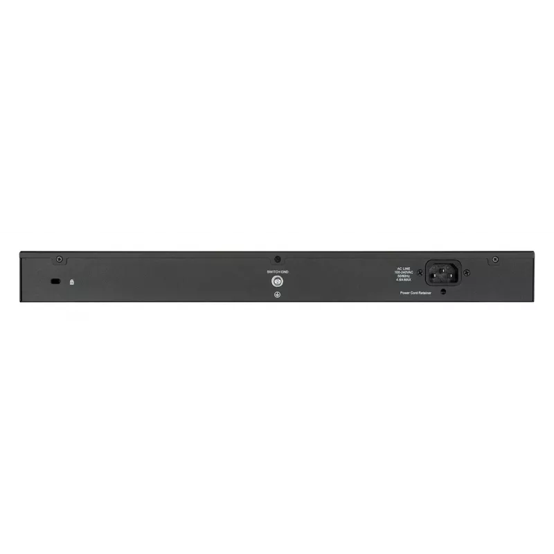 Switch de red D-Link DGS-1100-26MPV2/E Managed L2 Gigabit Ethernet (10/100/1000) Power over Ethernet (PoE) negro