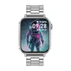Smartwatch Colmi P80 acero plateado con Bluetooth y medidor de frecuencia cardíaca