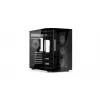 Krux Empero KRXD010 caja de PC Midi Tower, ATX, cristal templado, 4 ventiladores ARGB de 120 mm, negra - GPU hasta 420 mm, disipador de CPU hasta 155 mm, 2x 3,5" + 3x 2,5" bahías