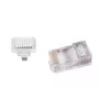 Conector de cables Gembird LC-PTU-01/100 8P8C RJ45 Transparente