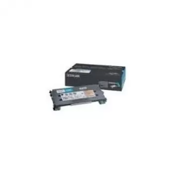 Lexmark - Cartucho de tóner - Alto rendimiento - 1 x Cian - 3000 páginas - LCCP - para C500n, X500n, 502n (C500H2CG)