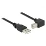 Cable USB DeLOCK 2 m USB 2.0 USB A USB B negro
