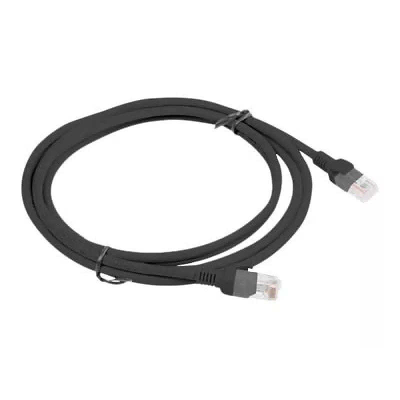 Cable de red LANBERG PCU5-10CC-0200-BK RJ-45 Cat5e U/UTP 2 m Negro