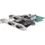 Exsys GmbH tarjeta PCIe 4S serie RS-232 ASIX EX-46014 - PCI-Express