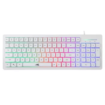 Combo de teclado y ratón Baracuda BGC-012 Orca White – set de teclado y ratón blanco