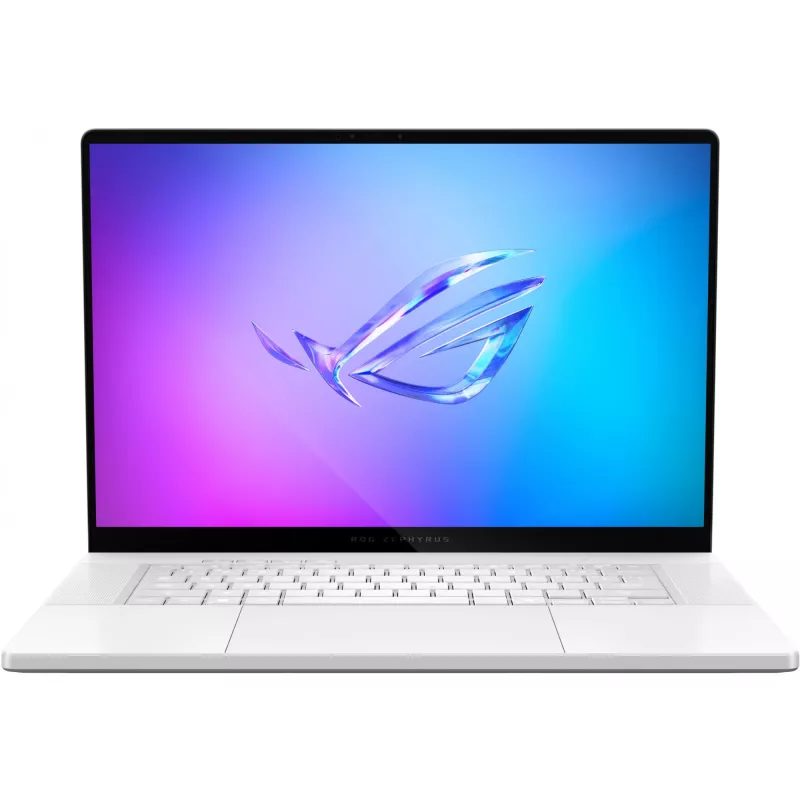 ASUS ROG Zephyrus G16 GA605KH-QR011W AMD Ryzen™ AI 7 350 Portátil 40,6 cm (16 inch) WQXGA 16 GB LPDDR5x-SDRAM 1 TB SSD NVIDIA® GeForce RTX™ 5050 Wi-Fi 7 (802.11be) Windows 11 Home Alemán Blanco