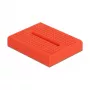 Breadboard DELOCK 18318 — placa de prototipos de plástico sin soldadura, 36 × 46 × 10 mm, rojo