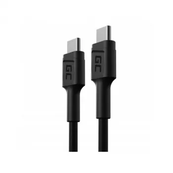 Green Cell KABGC31 Cable USB USB 2.0 0,3 m USB-C Negro