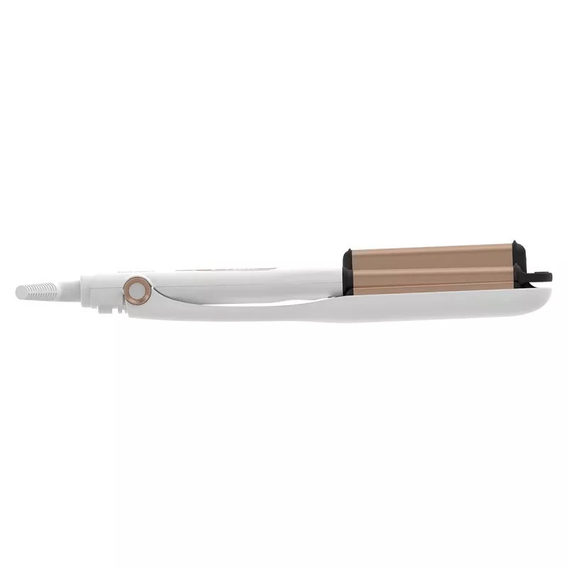 Concept GLAM Style KT2140 ondulador de pelo, 100 W, 9 niveles de temperatura, recubrimiento cerámico, cable giratorio de 1,8 m, oro rosa