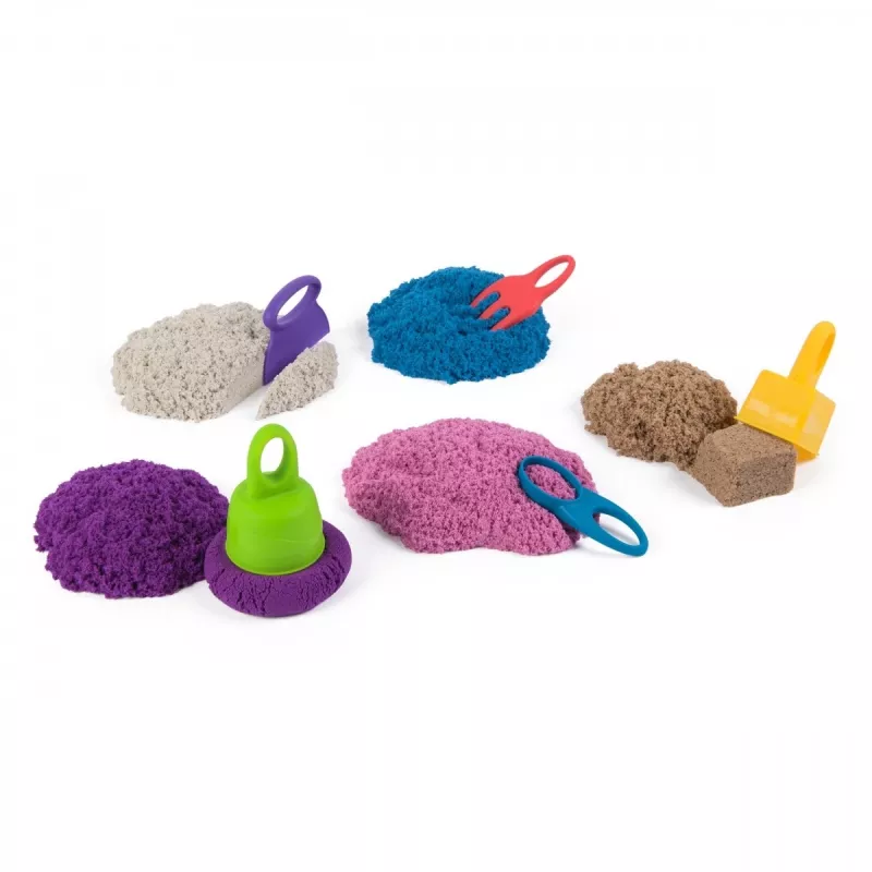 Kinetic Sand Castle Case - verde lima