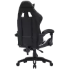 Silla gaming CANYON Core SGCH2 — negro/blanco, diseño ergonómico, altura ajustable