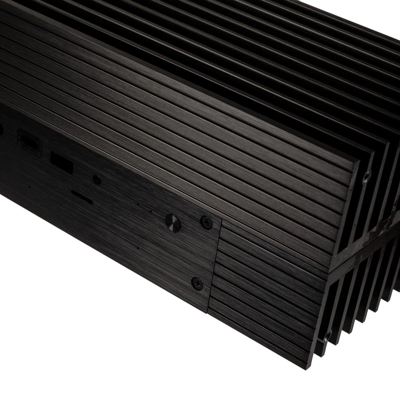 Akasa Turing A50 MKII - Ultra Small Form Factor (USFF) - PC - Negro - Aluminio - Oficina en casa - Kensington