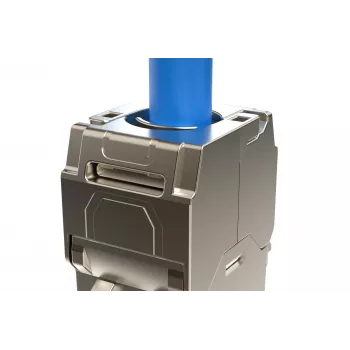 Módulo keystone compacto Digitus CAT 6A, apantallado, montaje sin herramientas, conexión, 4 uds.