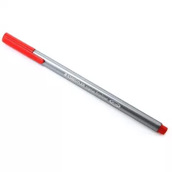 Rotulador de punta fina Staedtler triplus 334 Rojo
