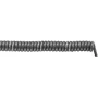 Cable espiral LappKabel SPIRAL H07BQ-F 500 mm / 1500 mm 4 x 1,5 mm² negro 70002754 1 ud. (70002754)
