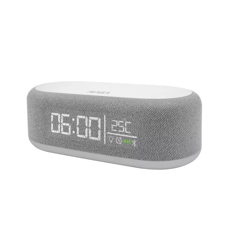 Altavoz Bluetooth, despertador y cargador inalámbrico Nasa SPC400