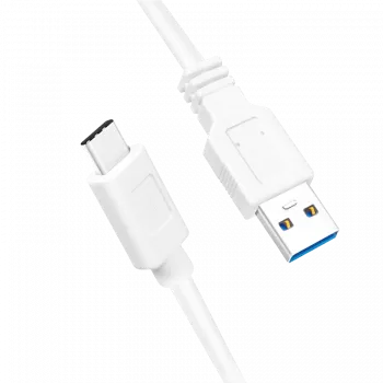 Cable USB LogiLink CU0175 USB 3.2 Gen 1 1,5 m USB A USB C blanco