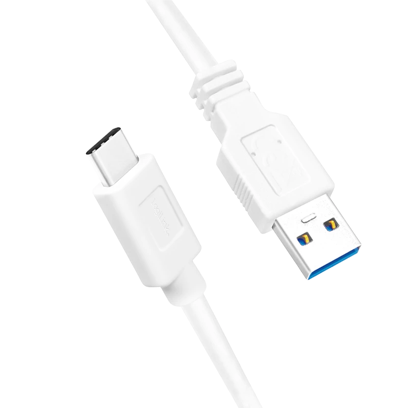 Cable USB LogiLink CU0175 USB 3.2 Gen 1 1,5 m USB A USB C blanco