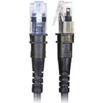 Cable de red Patchsee TP-6A-U/2 negro